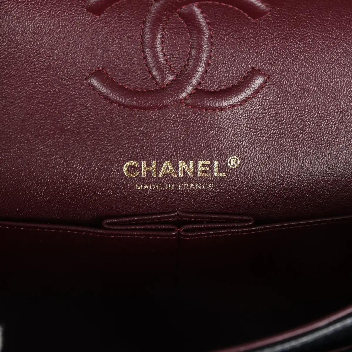 Chanel Chanel Small Classic Double Flap Bag Black Caviar Gold Hardware | Thumbnail 8