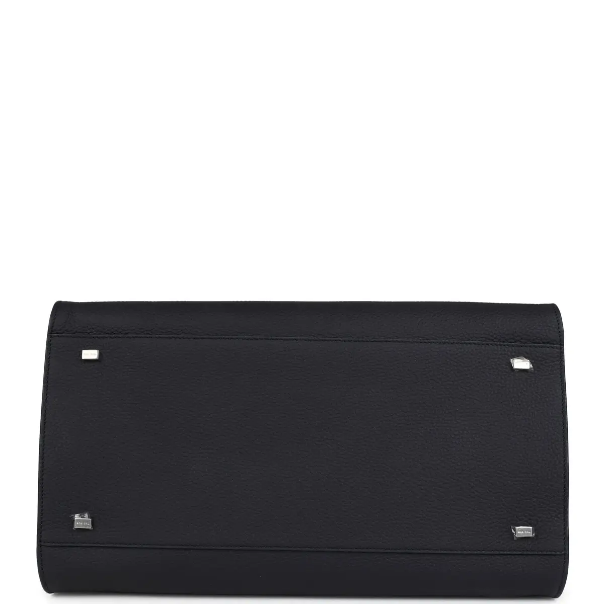 The Row The Row Soft Margaux 15 Bag Midnight Calfskin Silver Hardware | Thumbnail 7 The Row The Row Soft Margaux 15 Bag Midnight Calfskin Silver Hardware | Thumbnail 7