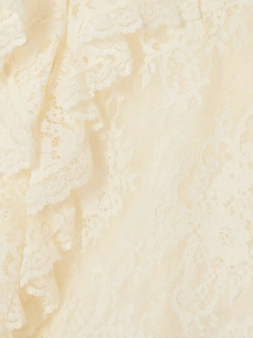 DÔEN Henri Ruffled Pintucked Lace Blouse | Thumbnail 4 DÔEN Henri Ruffled Pintucked Lace Blouse | Thumbnail 4