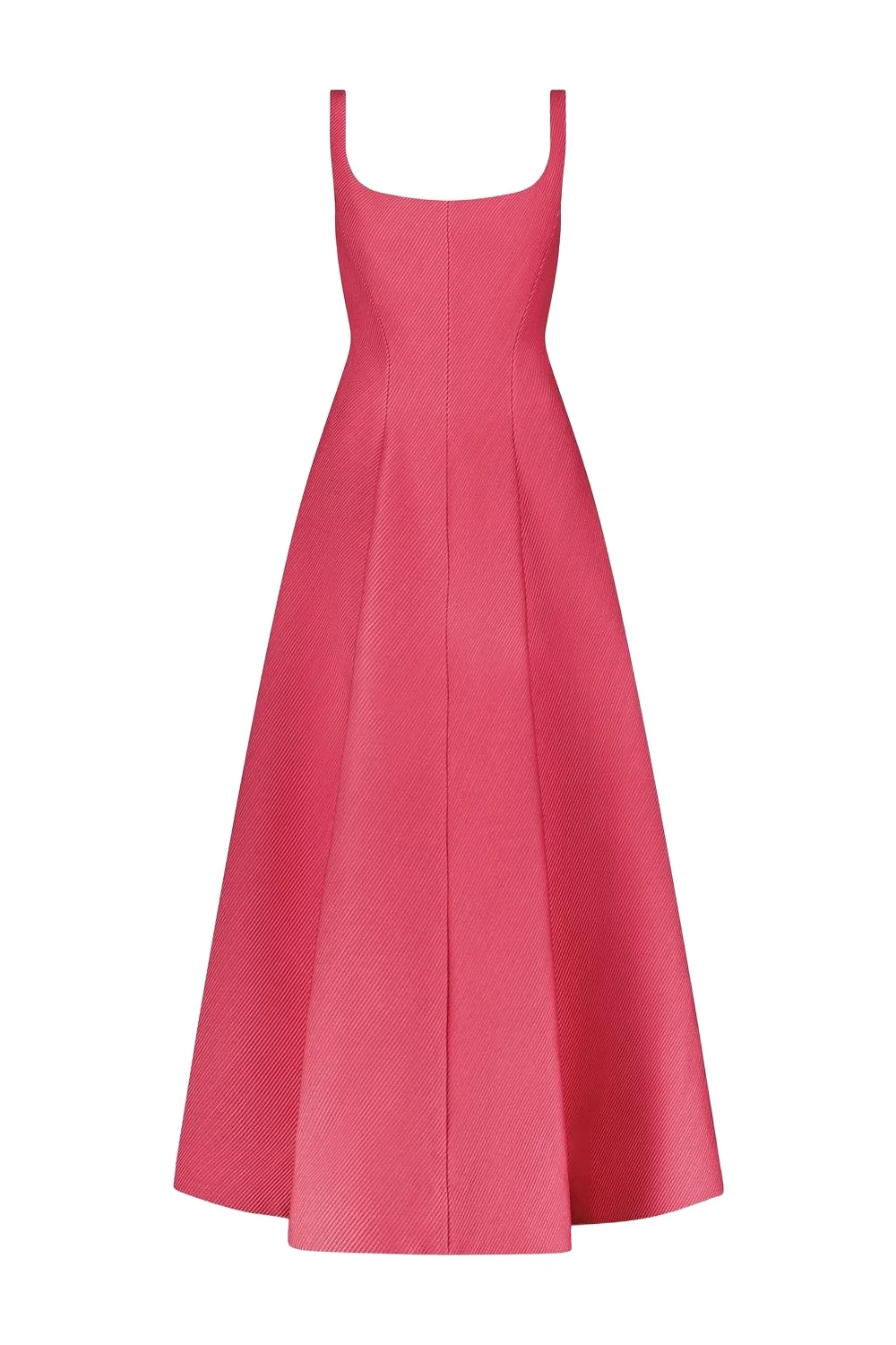 Seam Detail Scoop Neck Midi Dress Seam Detail Scoop Neck Midi Dress