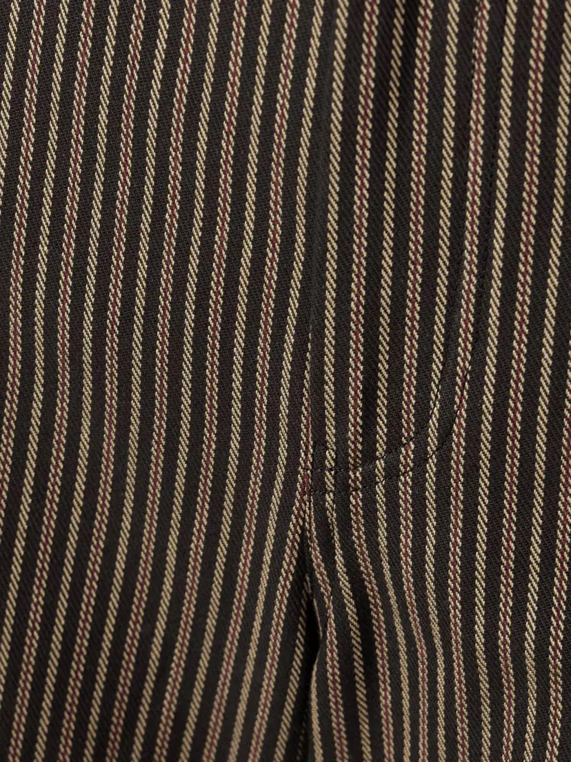 Nili Lotan Roe Striped Cotton-twill Flared Pants | Thumbnail 5 Nili Lotan Roe Striped Cotton-twill Flared Pants | Thumbnail 5