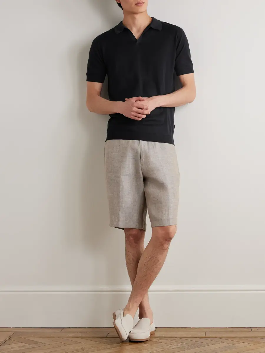 John Smedley Noah Sea Island Cotton Polo Shirt - Men | Thumbnail 2 John Smedley Noah Sea Island Cotton Polo Shirt - Men | Thumbnail 2