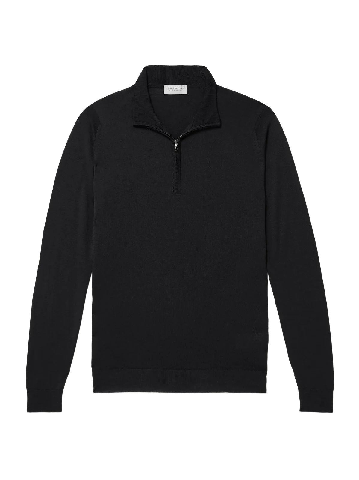 Slim-Fit Merino Wool Half-Zip Sweater - Men Slim-Fit Merino Wool Half-Zip Sweater - Men