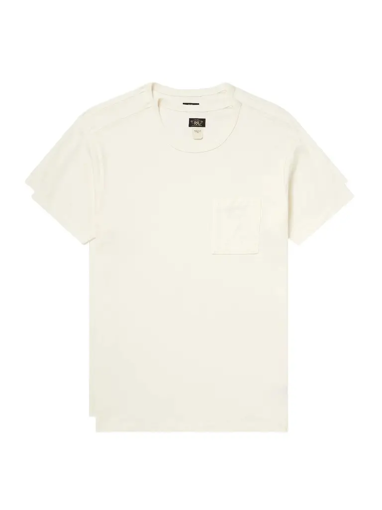 RRL Two-Pack Garment-Dyed Cotton-Jersey T-Shirts - Men | Image 1 RRL Two-Pack Garment-Dyed Cotton-Jersey T-Shirts - Men | Image 1