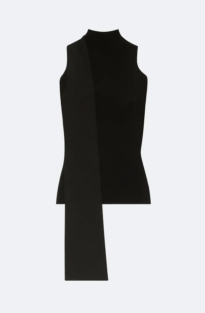 Lapointe Matte Viscose Halterneck Top | Thumbnail 3 Lapointe Matte Viscose Halterneck Top | Thumbnail 3