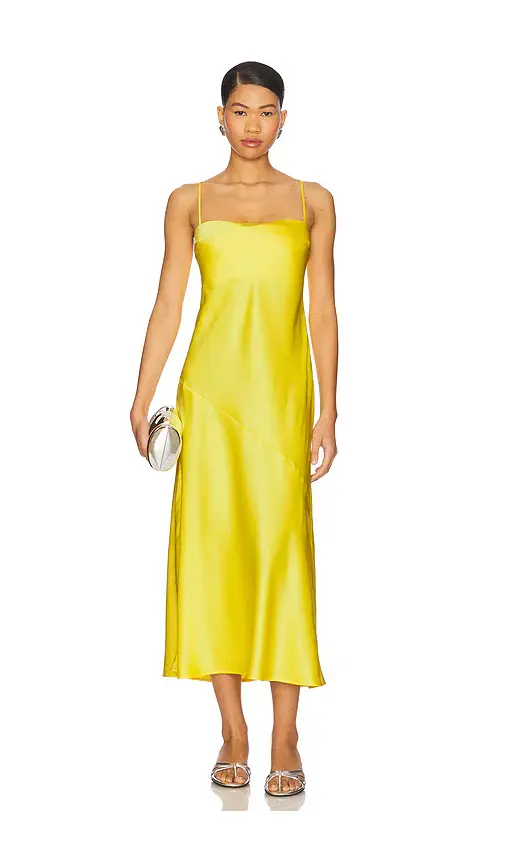 susana monaco Satin Bias Cut Slip Dress | Image 1 susana monaco Satin Bias Cut Slip Dress | Image 1