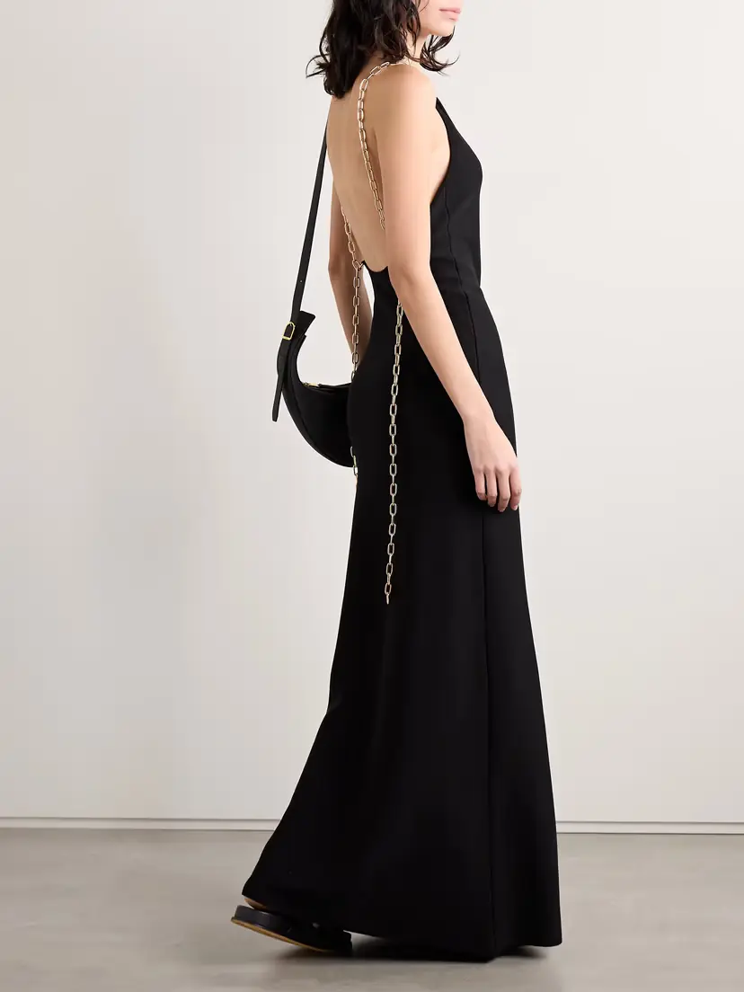 Gabriela Hearst Adeona Embellished Silk Maxi Dress | Thumbnail 2