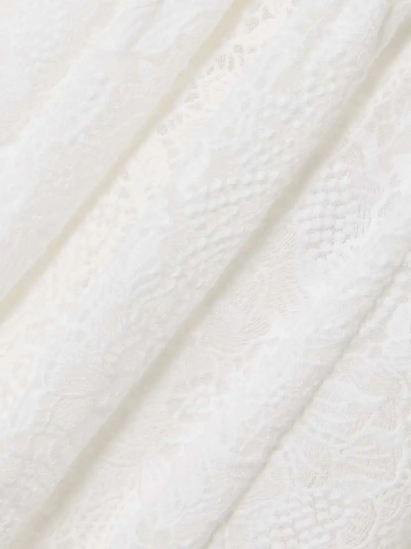 Erdem Tiered Cotton-lace Midi Skirt | Thumbnail 4