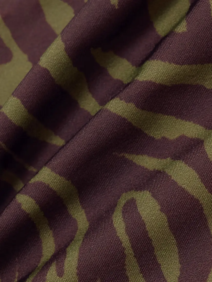 The Attico Zebra-print Halterneck Swimsuit | Thumbnail 4