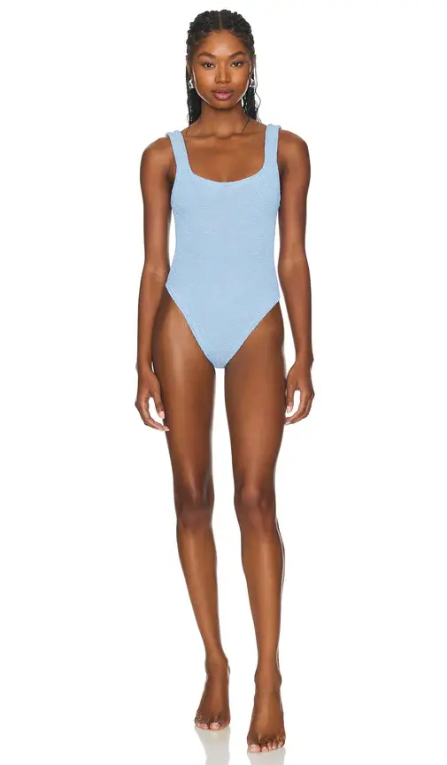 Hunza G Square Neck One Piece | Thumbnail 2