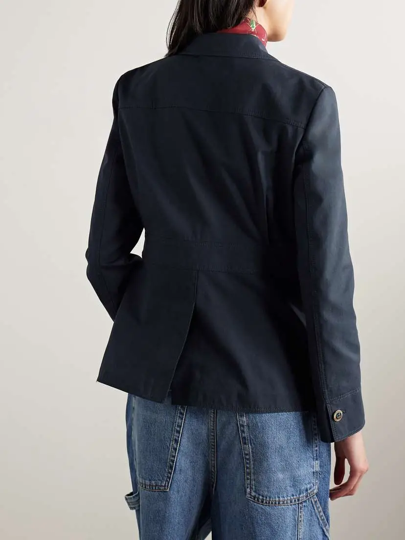 Gucci Cotton-canvas Jacket | Thumbnail 4 Gucci Cotton-canvas Jacket | Thumbnail 4