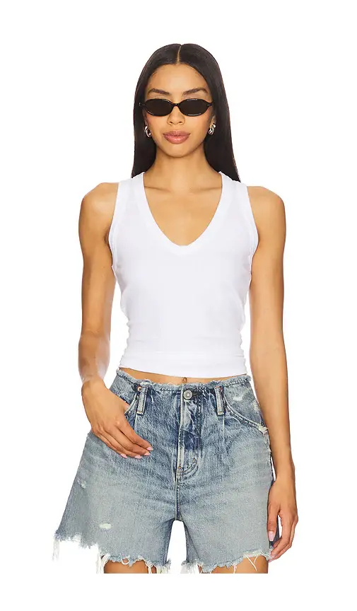 COTTON CITIZEN Verona U Neck Tank Top | Image 1 COTTON CITIZEN Verona U Neck Tank Top | Image 1