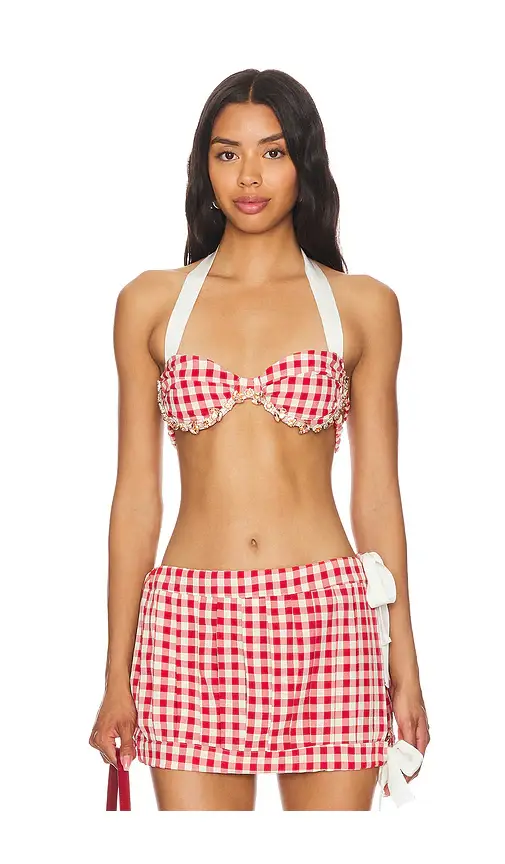 Milkwhite Bustier Top | Image 1 Milkwhite Bustier Top | Image 1