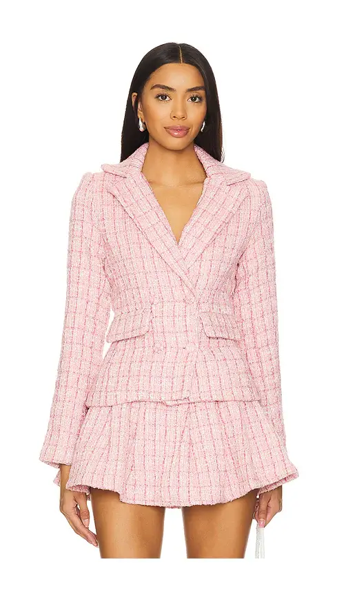 MORE TO COME Ashtyn Tweed Blazer | Image 1 MORE TO COME Ashtyn Tweed Blazer | Image 1
