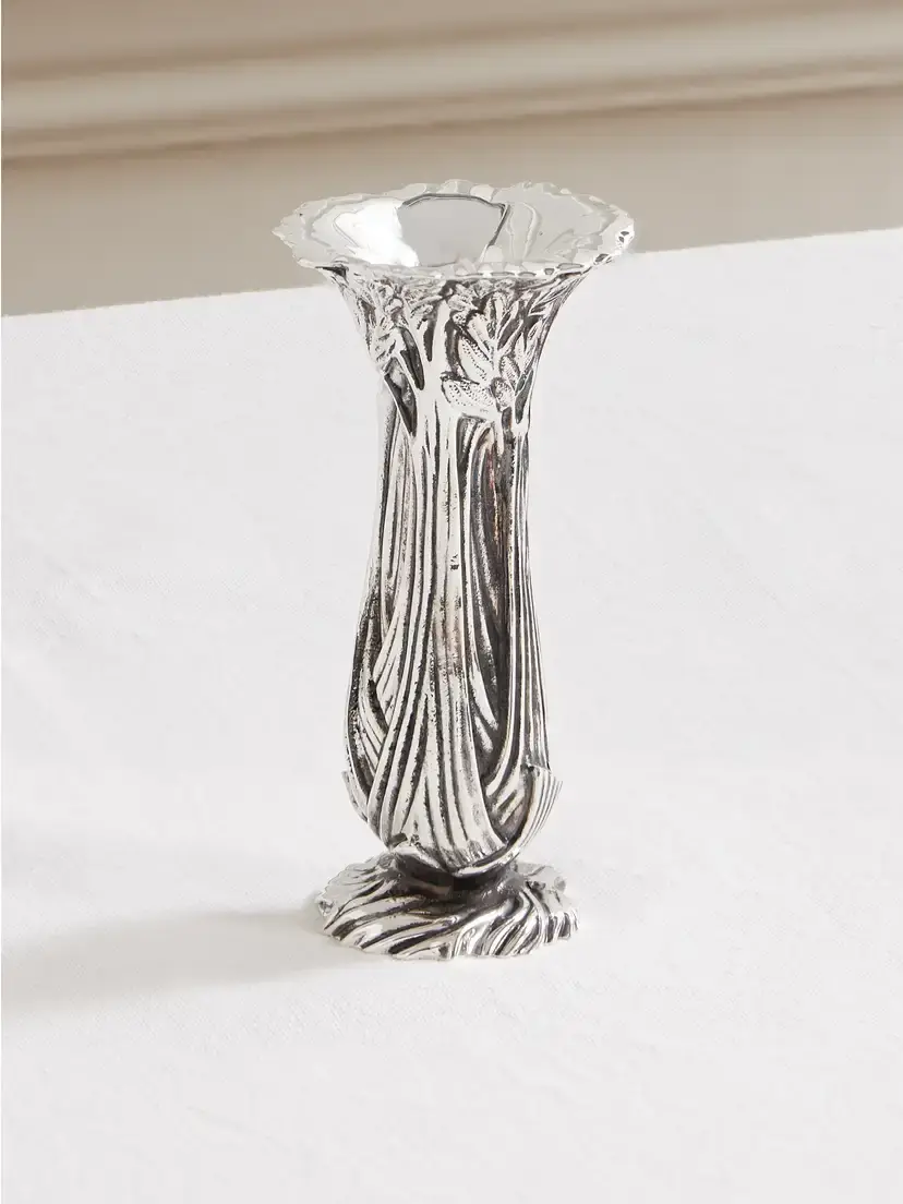 Christofle Les Collections Historiques Silver-plated Vase | Image 1 Christofle Les Collections Historiques Silver-plated Vase | Image 1
