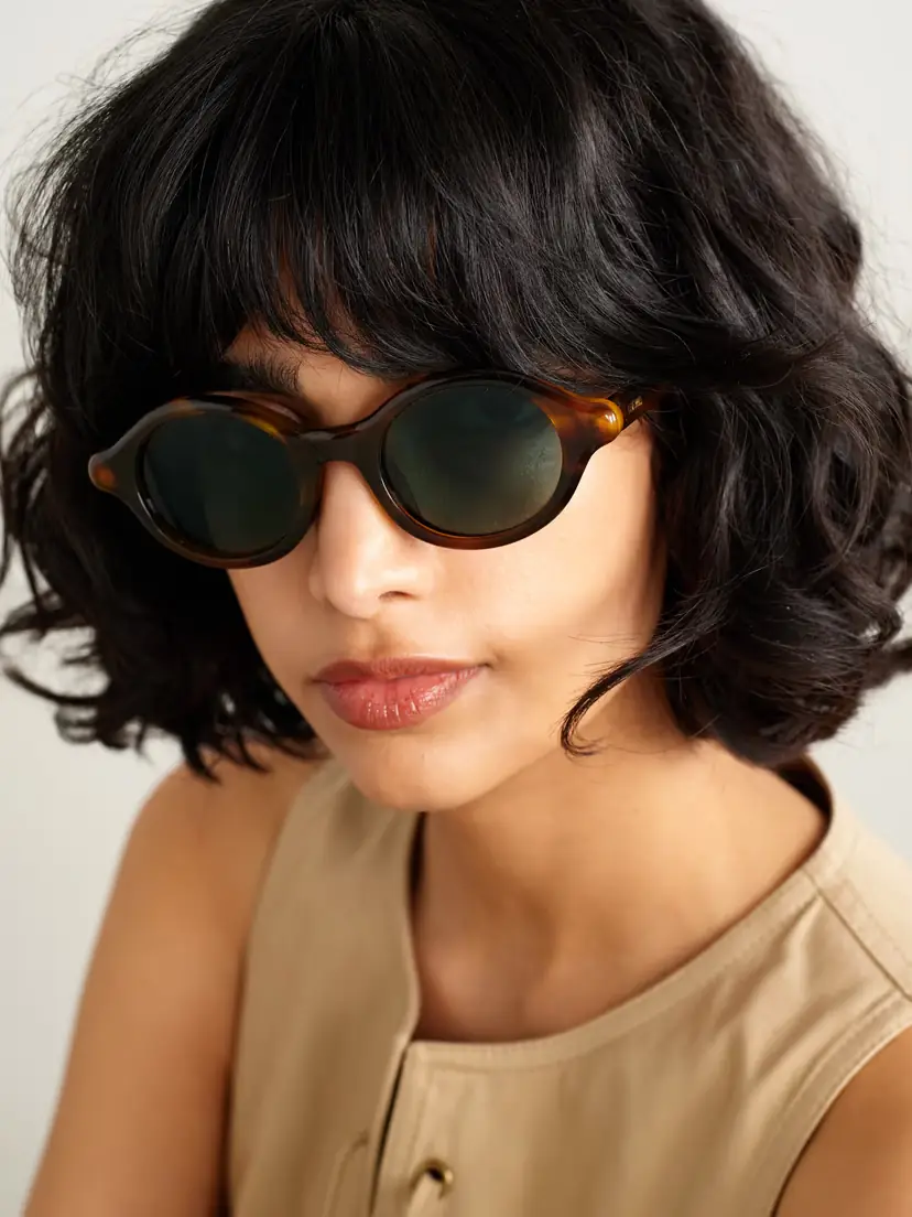 Loewe Round-frame Tortoiseshell Acetate Sunglasses | Thumbnail 2 Loewe Round-frame Tortoiseshell Acetate Sunglasses | Thumbnail 2