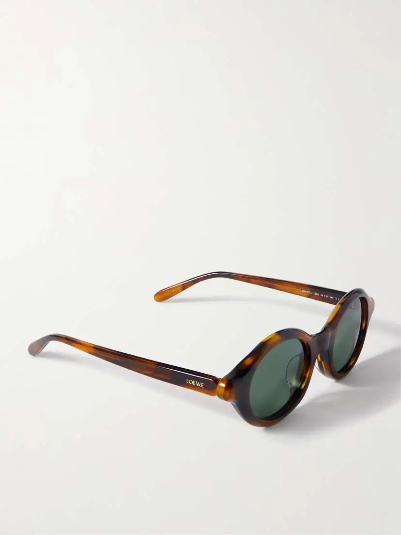 Loewe Round-frame Tortoiseshell Acetate Sunglasses | Thumbnail 3 Loewe Round-frame Tortoiseshell Acetate Sunglasses | Thumbnail 3