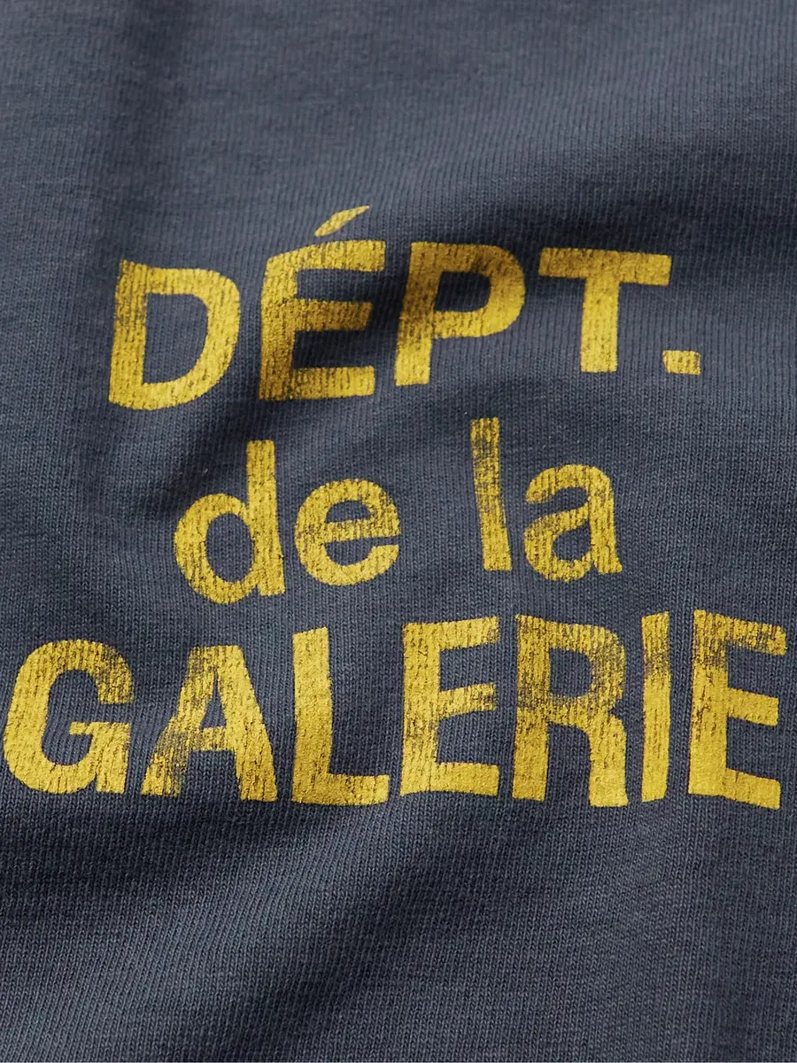 Gallery Dept. Logo-Print Cotton-Jersey T-Shirt - Men | Thumbnail 5 Gallery Dept. Logo-Print Cotton-Jersey T-Shirt - Men | Thumbnail 5