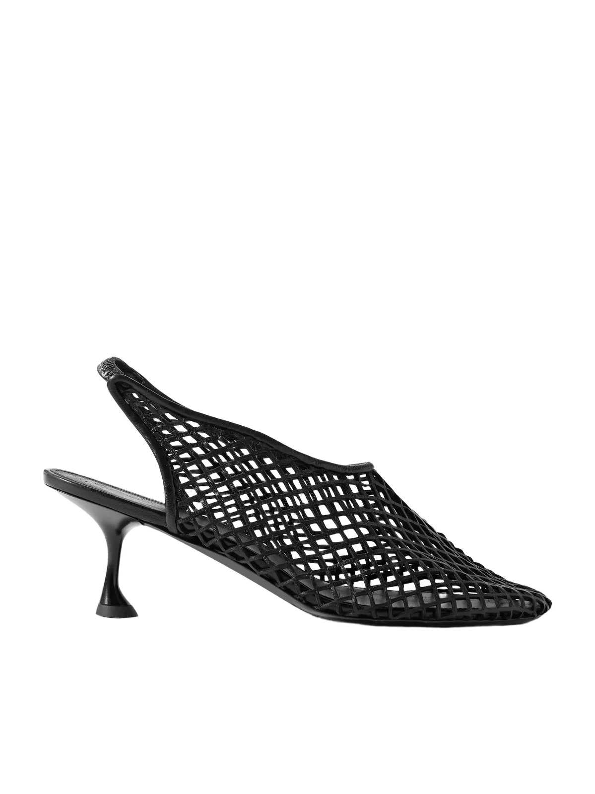 Tee 60 Cutout Leather Slingback Pumps Tee 60 Cutout Leather Slingback Pumps