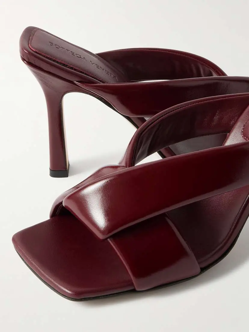 Bottega Veneta Riva Padded Leather Mules | Thumbnail 4 Bottega Veneta Riva Padded Leather Mules | Thumbnail 4