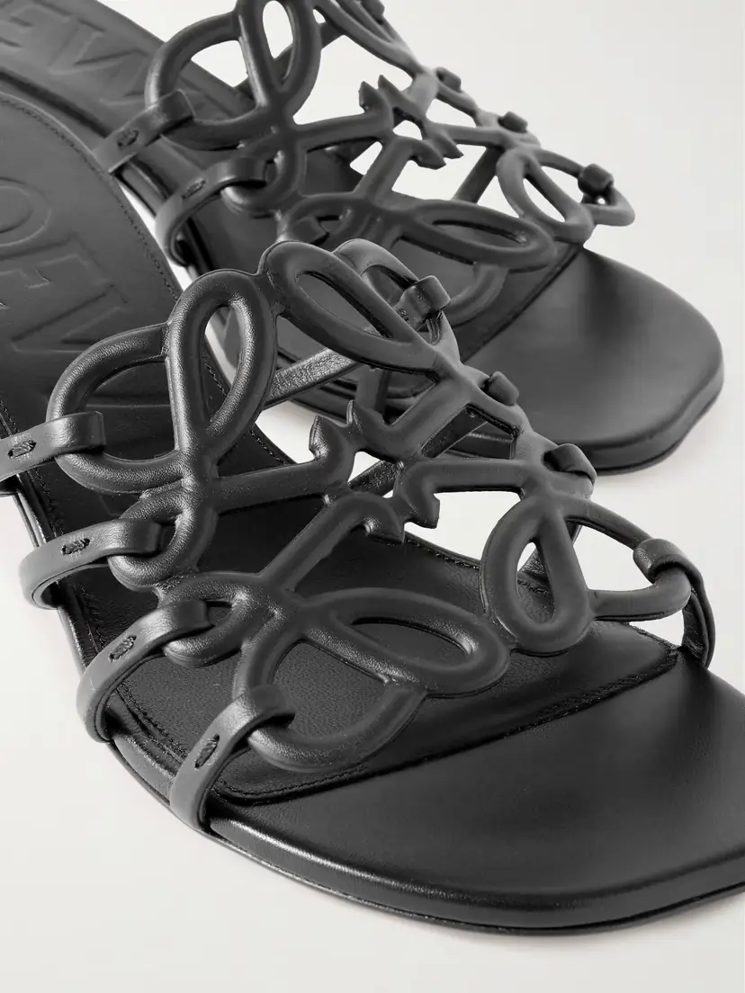 Loewe + Paula's Ibiza Petal Anagram Leather Sandals | Thumbnail 4 Loewe + Paula's Ibiza Petal Anagram Leather Sandals | Thumbnail 4