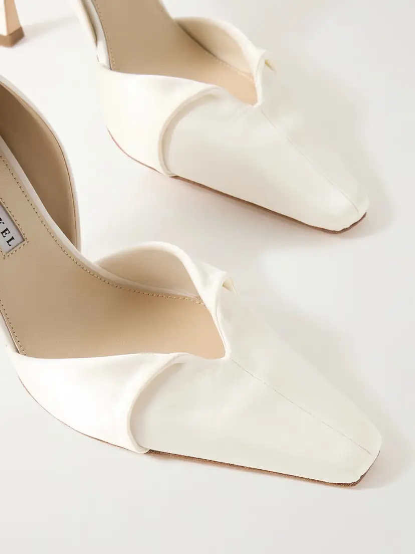 Danielle Frankel Kennedy Satin Pumps | Thumbnail 4 Danielle Frankel Kennedy Satin Pumps | Thumbnail 4