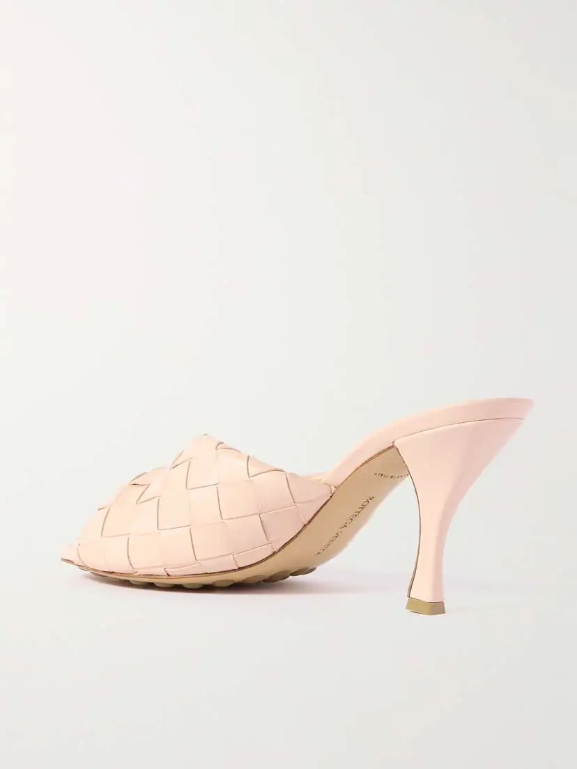 Bottega Veneta Blink Twisted Intrecciato Leather Mules | Thumbnail 3 Bottega Veneta Blink Twisted Intrecciato Leather Mules | Thumbnail 3