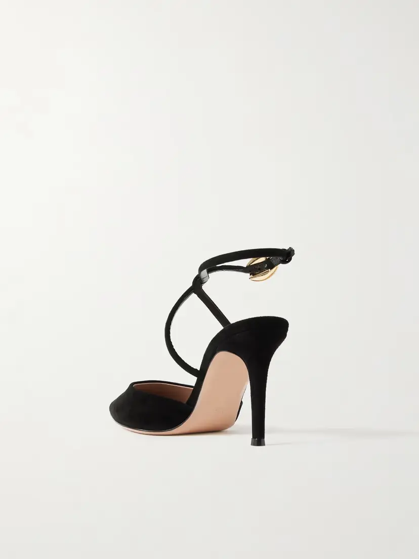 Gianvito Rossi Jungle Mamba 85 Suede Pumps | Thumbnail 3 Gianvito Rossi Jungle Mamba 85 Suede Pumps | Thumbnail 3