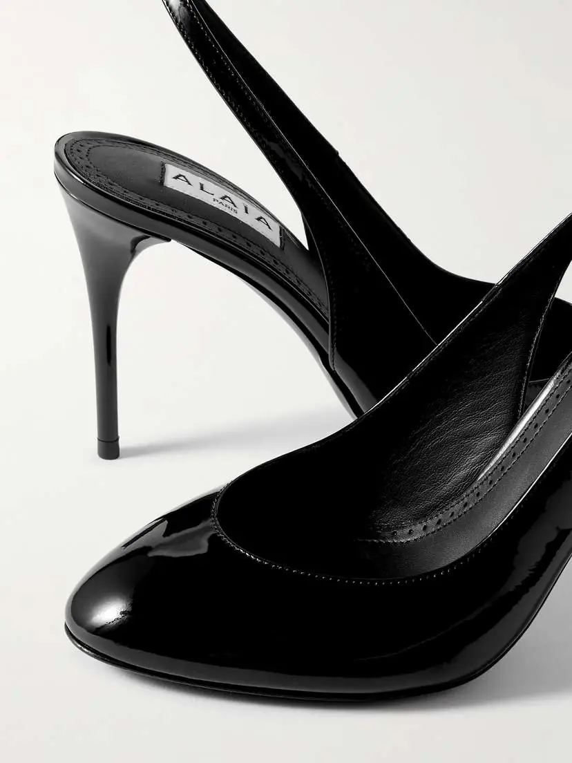 ALAÏA 90 Patent-leather Pumps | Thumbnail 4 ALAÏA 90 Patent-leather Pumps | Thumbnail 4