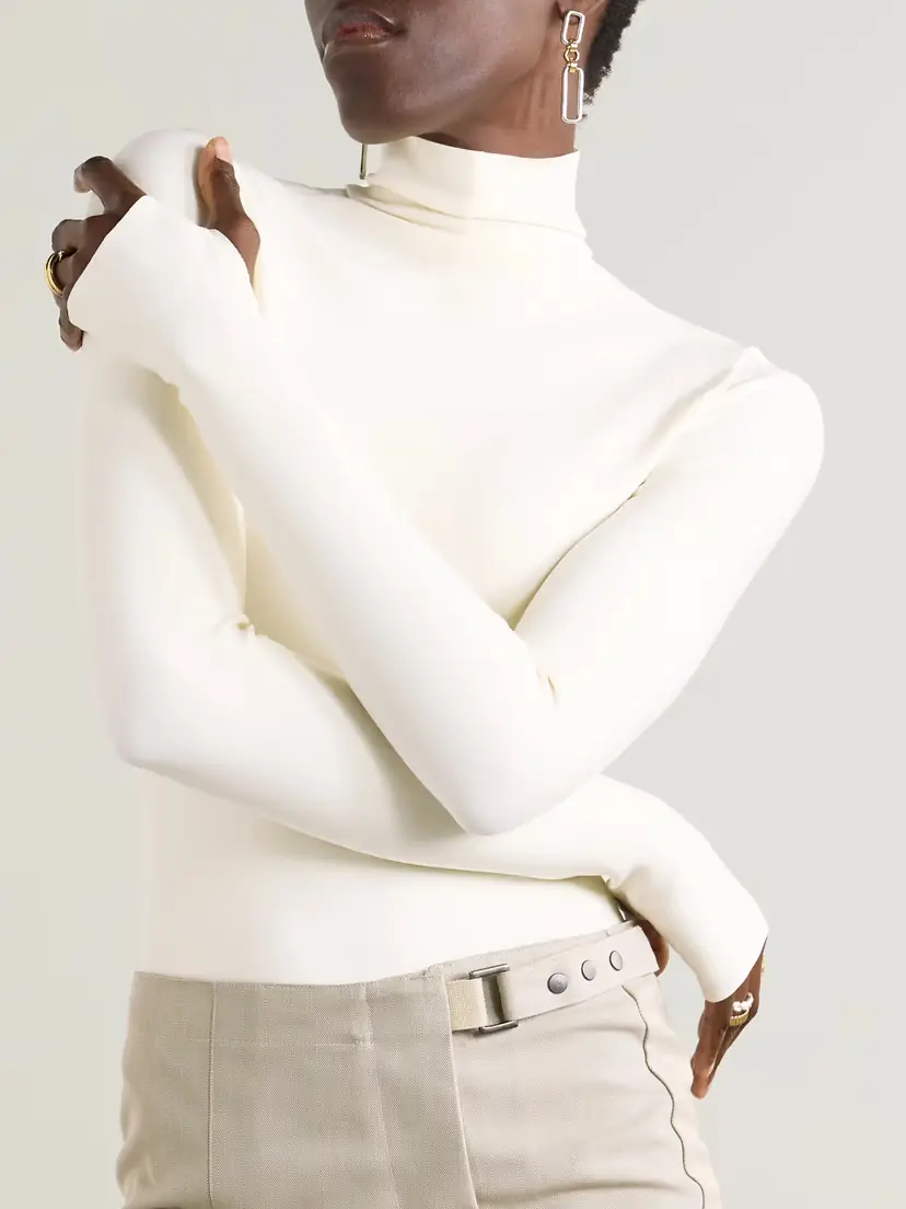 Commando Stretch-jersey Turtleneck Thong Bodysuit | Thumbnail 2
