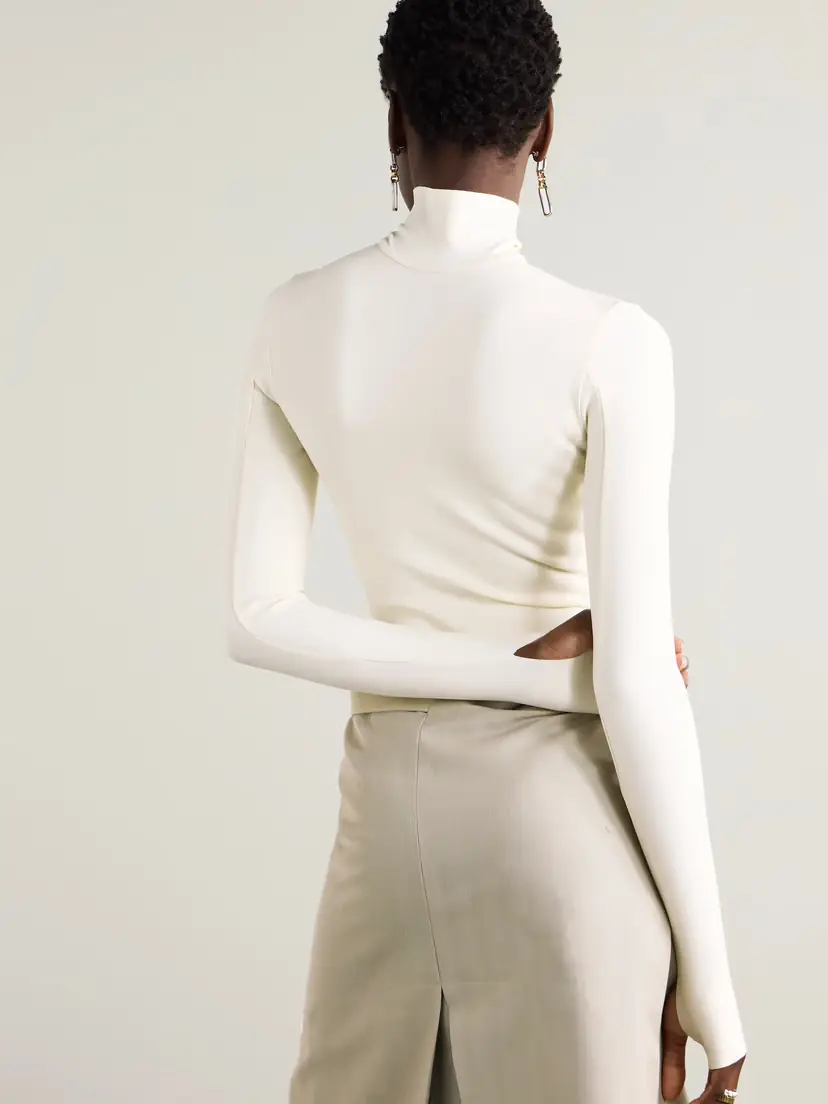 Commando Stretch-jersey Turtleneck Thong Bodysuit | Thumbnail 4