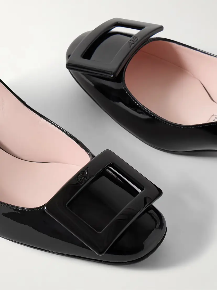 Roger Vivier 45 Buckled Patent-leather Pumps | Thumbnail 4 Roger Vivier 45 Buckled Patent-leather Pumps | Thumbnail 4