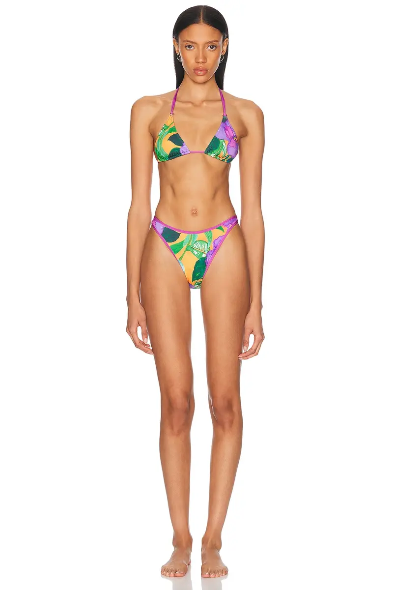 Heavy Manners High Cut Full Bikini Bottom | Thumbnail 4