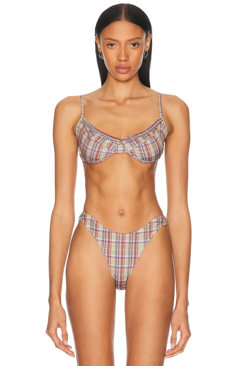 Heavy Manners Ruffled Up Underwire Bikini Top | Image 1 Heavy Manners Ruffled Up Underwire Bikini Top | Image 1