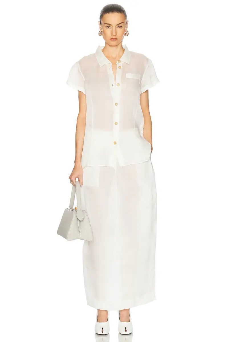 Khaite Lucian Organza Skirt | Thumbnail 5
