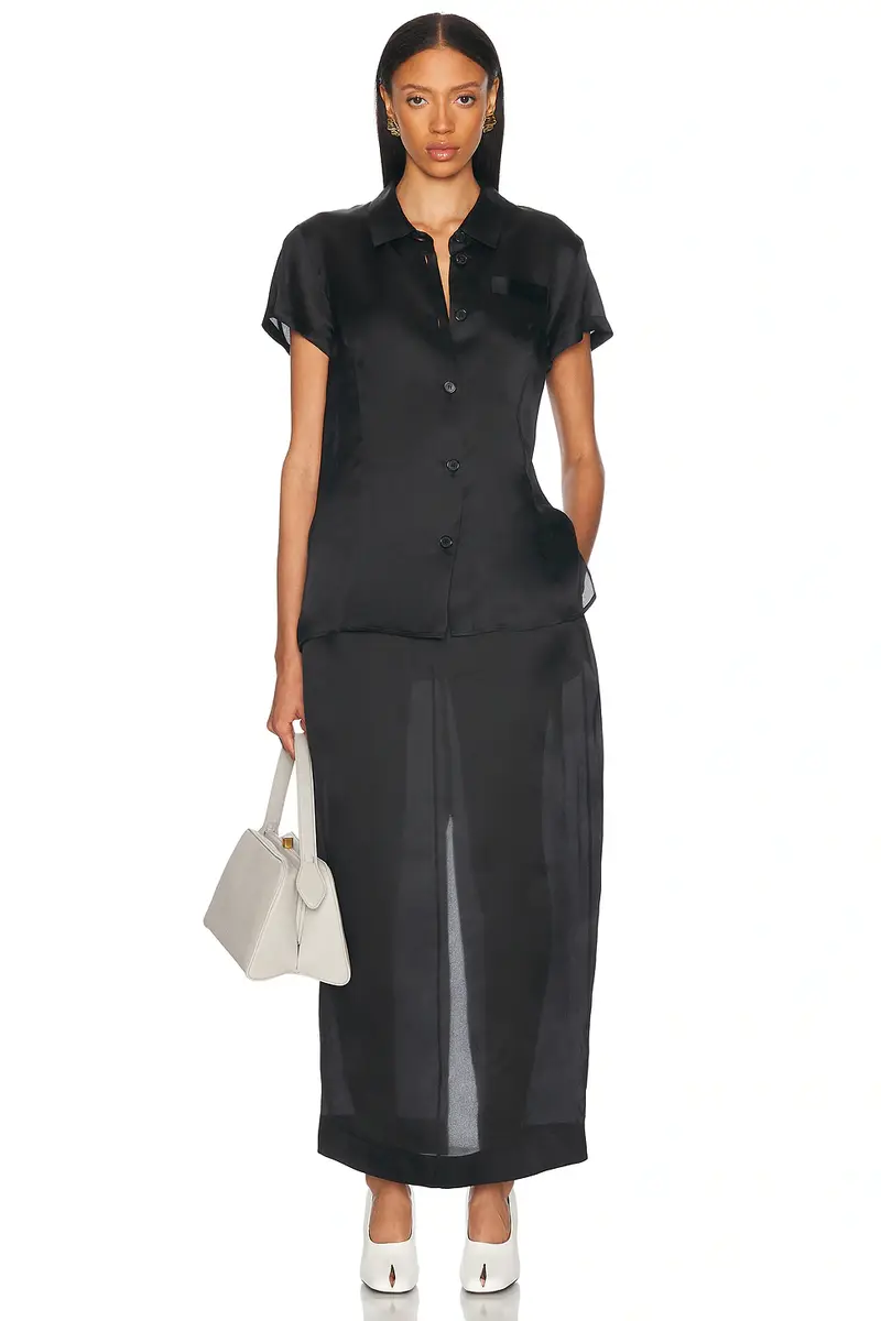 Khaite Lucian Organza Skirt | Thumbnail 5 Khaite Lucian Organza Skirt | Thumbnail 5