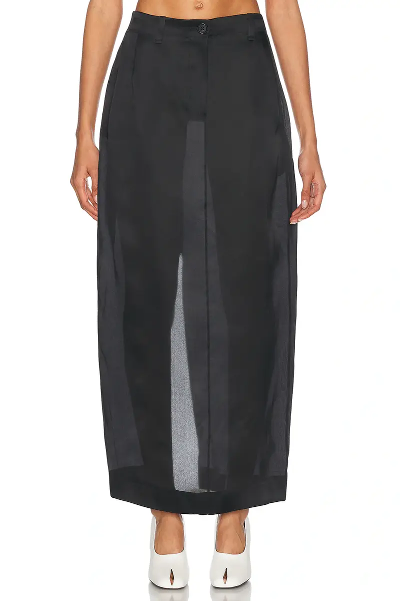 Khaite Lucian Organza Skirt