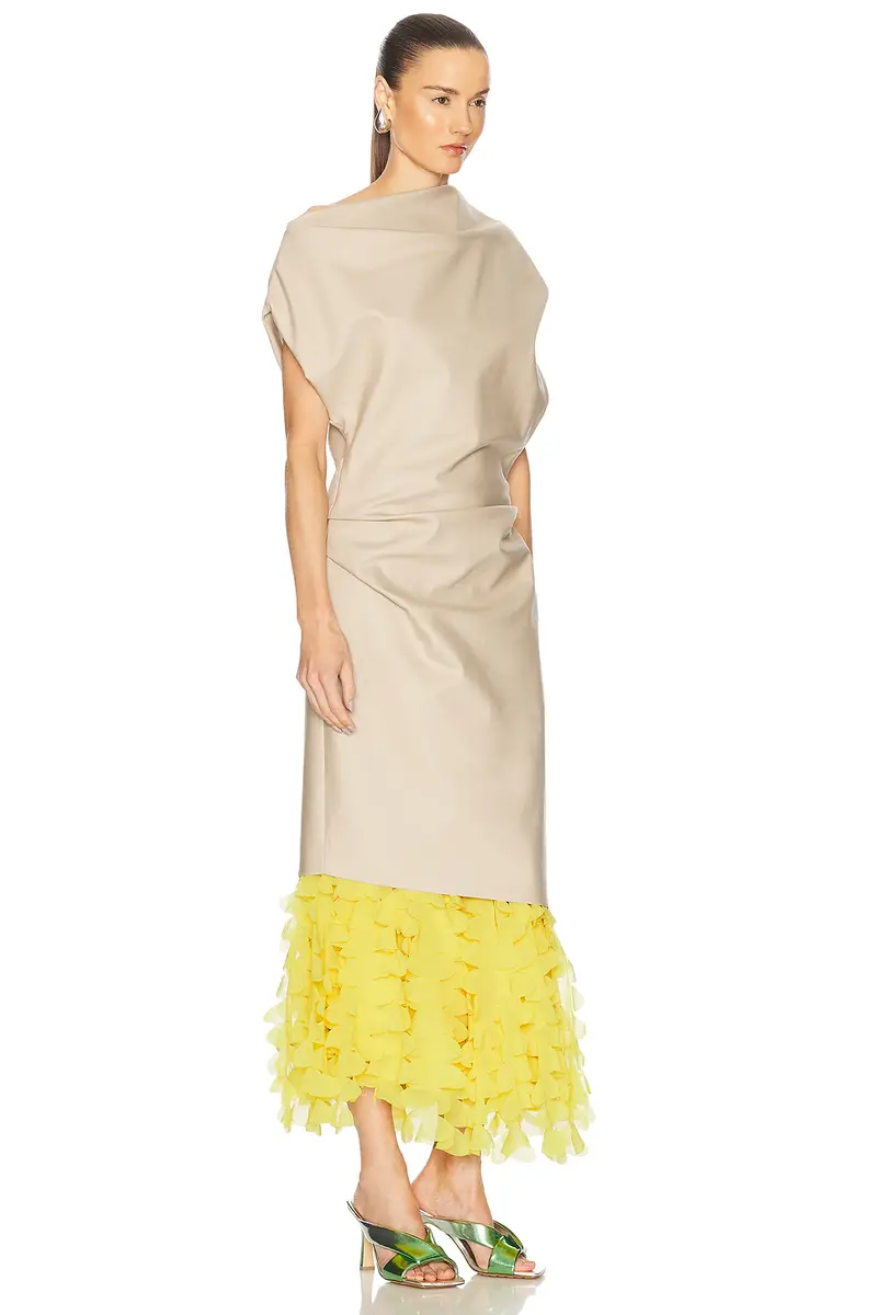 Brandon Maxwell The Lainey Dress | Thumbnail 3 Brandon Maxwell The Lainey Dress | Thumbnail 3