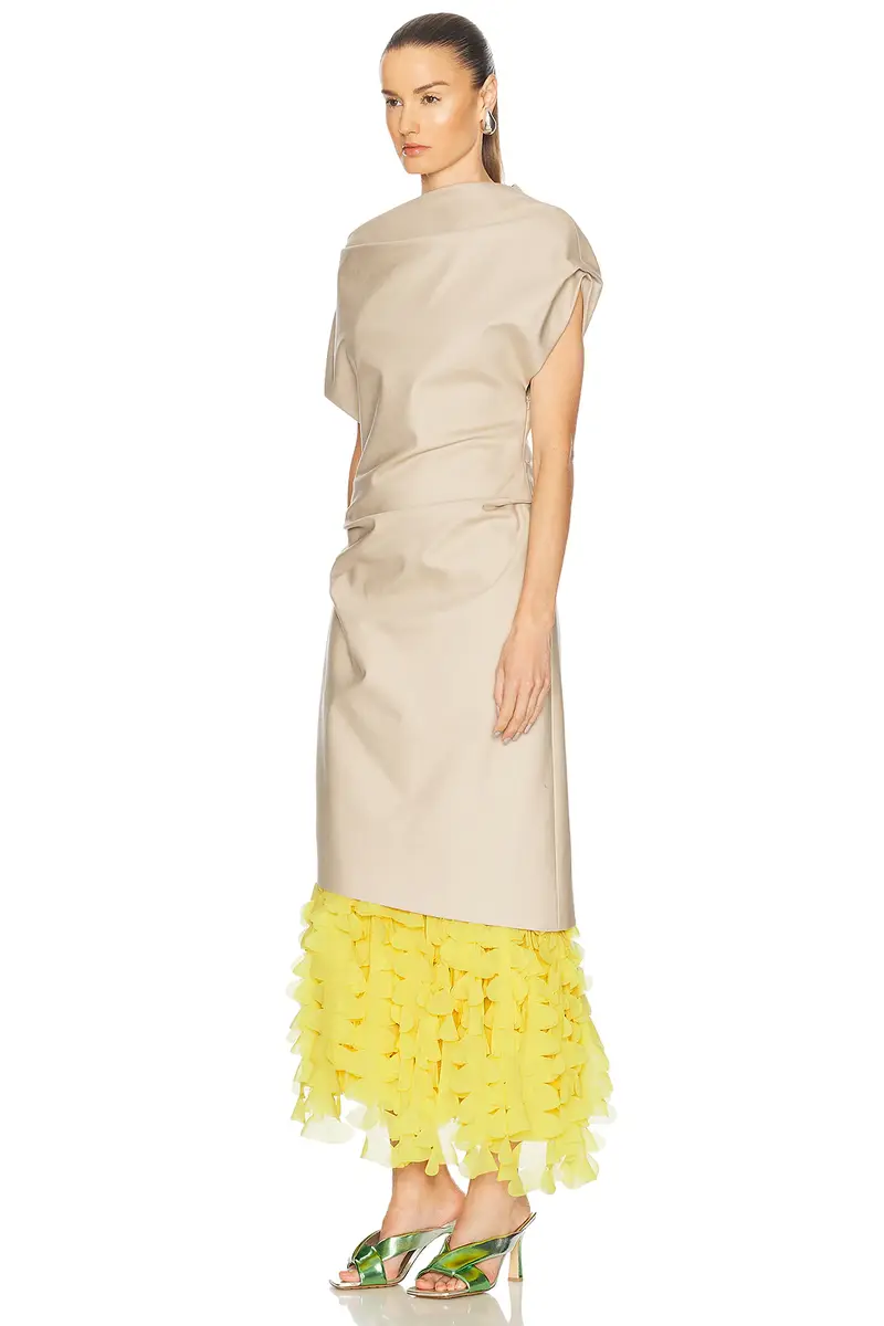 Brandon Maxwell The Lainey Dress | Thumbnail 4 Brandon Maxwell The Lainey Dress | Thumbnail 4