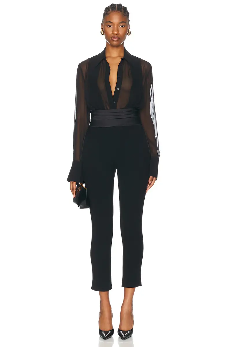 SANS FAFF Tuxedo Cigarette Pant | Thumbnail 5 SANS FAFF Tuxedo Cigarette Pant | Thumbnail 5