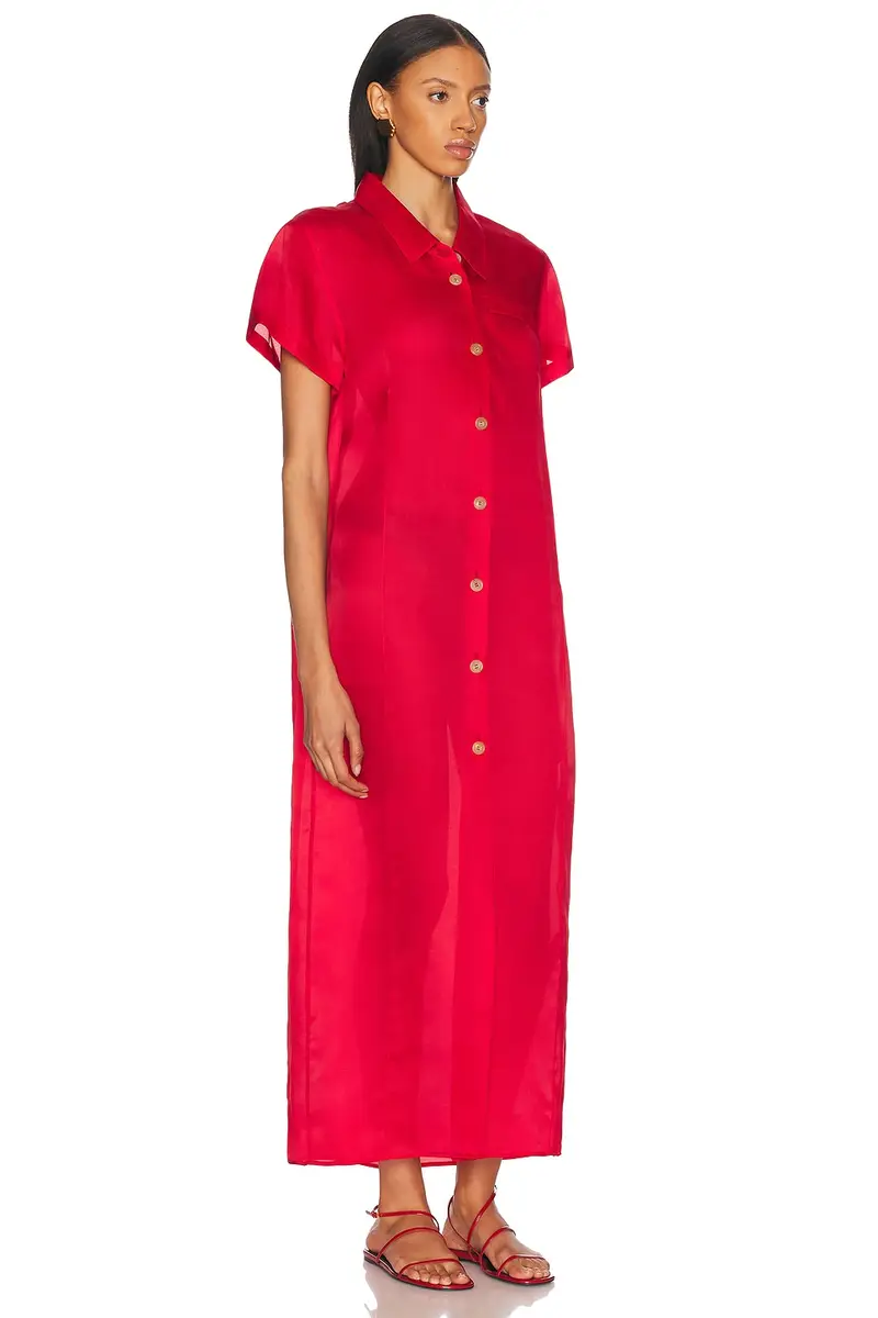 KHAITE Effy Organza Dress | Thumbnail 2 KHAITE Effy Organza Dress | Thumbnail 2