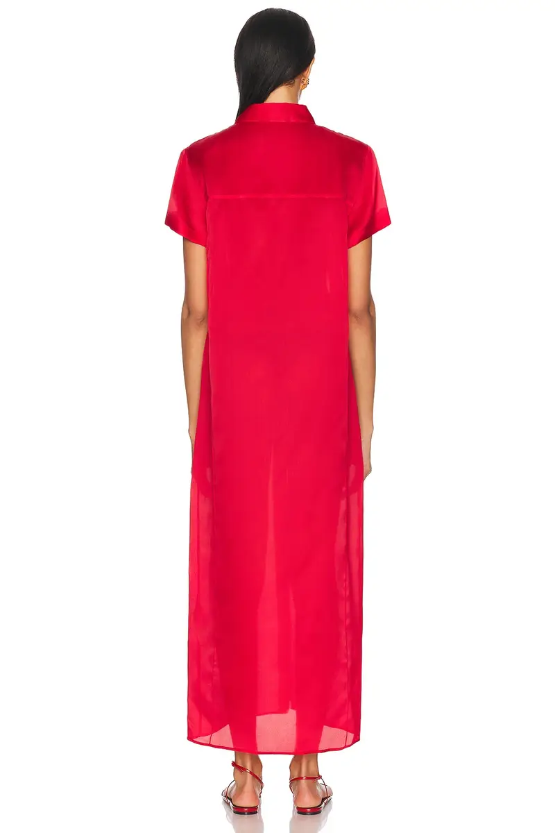 KHAITE Effy Organza Dress | Thumbnail 4 KHAITE Effy Organza Dress | Thumbnail 4
