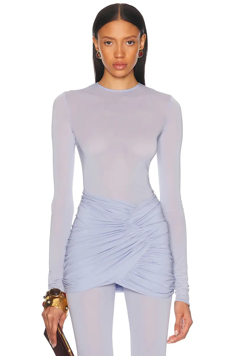 Alexandre Vauthier Long Sleeve Bodysuit | Image 1 Alexandre Vauthier Long Sleeve Bodysuit | Image 1