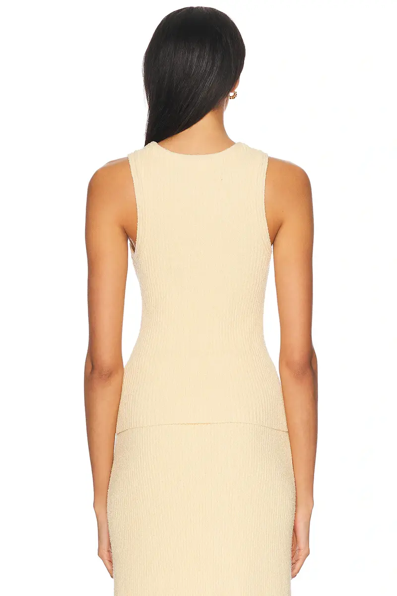 ENZA COSTA Boucle Knit Tank Top | Thumbnail 3 ENZA COSTA Boucle Knit Tank Top | Thumbnail 3