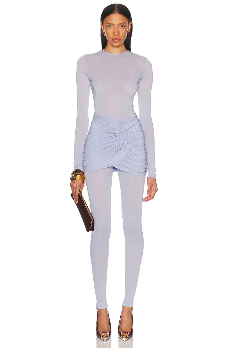 Alexandre Vauthier Mini Wrap Skirt | Thumbnail 5 Alexandre Vauthier Mini Wrap Skirt | Thumbnail 5