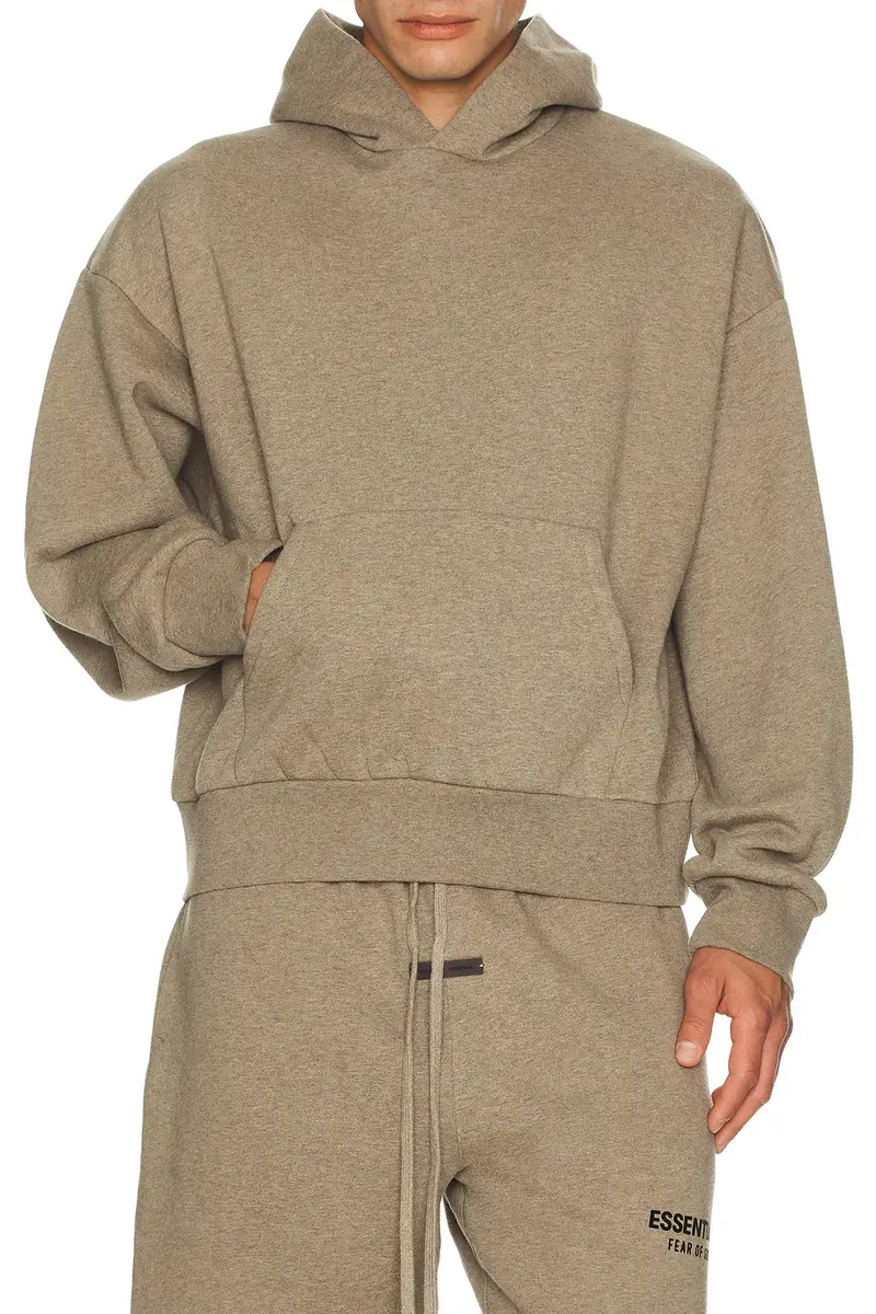 Fear of God Essentials Classic Fit Fleece Hoodie | Thumbnail 3 Fear of God Essentials Classic Fit Fleece Hoodie | Thumbnail 3