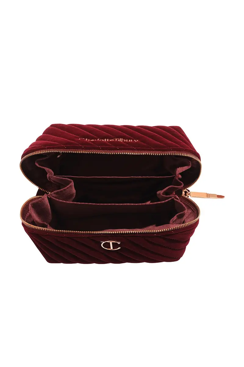 Charlotte Tilbury Velvet Bags Medium Organizer Bag | Thumbnail 2 Charlotte Tilbury Velvet Bags Medium Organizer Bag | Thumbnail 2