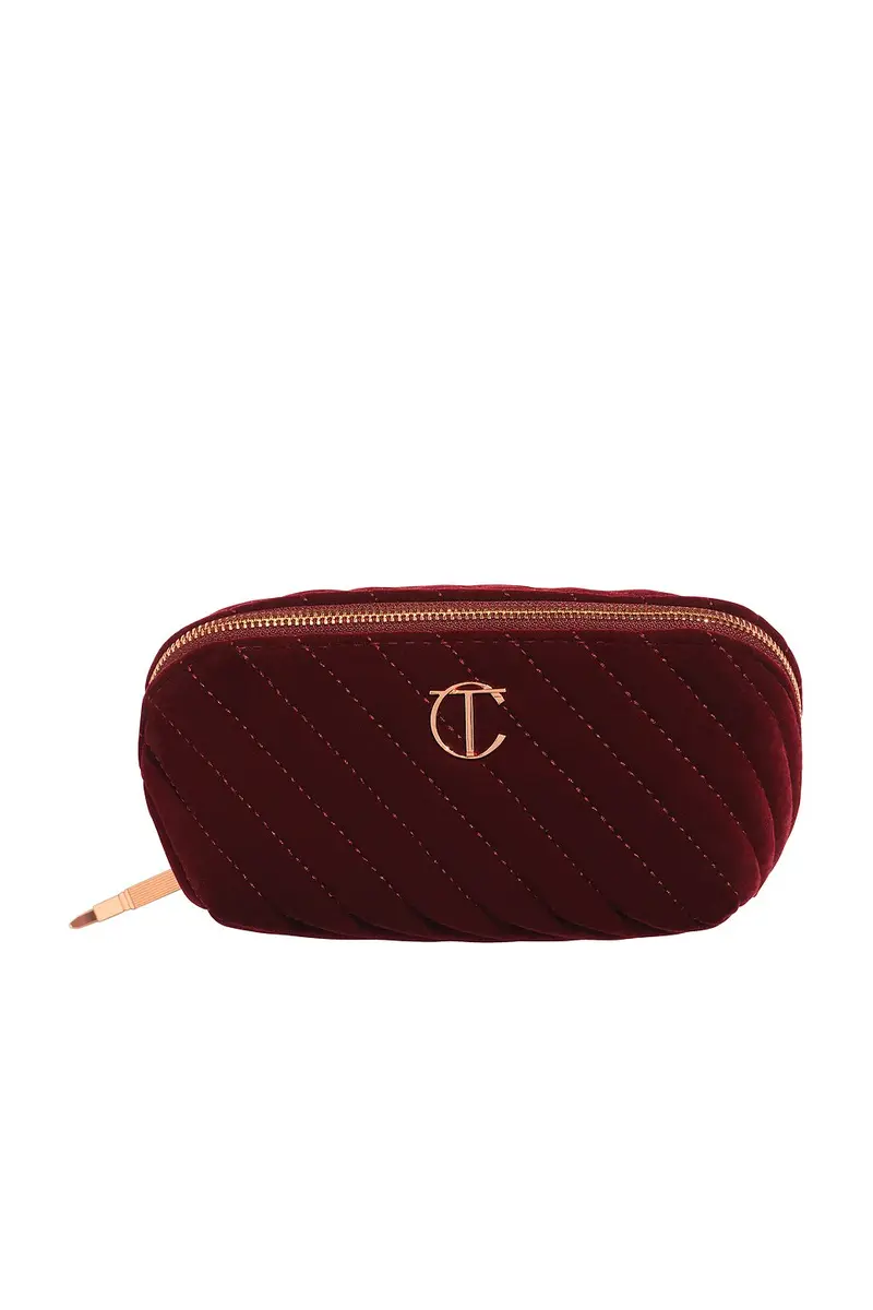 Charlotte Tilbury Velvet Bags Medium Organizer Bag