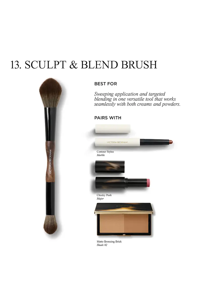 Victoria Beckham Beauty 13 Sculpt & Blend Brush | Thumbnail 2