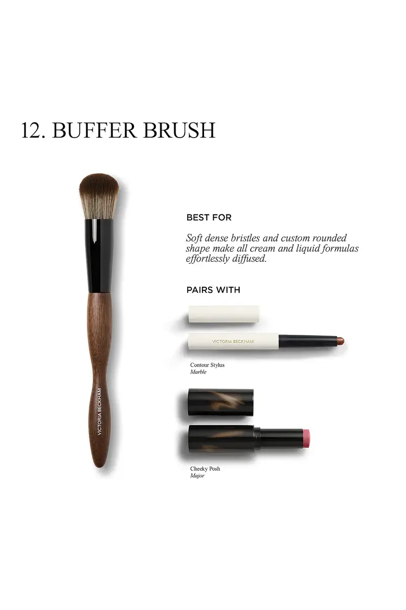 Victoria Beckham Beauty 12 Buffer Brush | Thumbnail 2 Victoria Beckham Beauty 12 Buffer Brush | Thumbnail 2